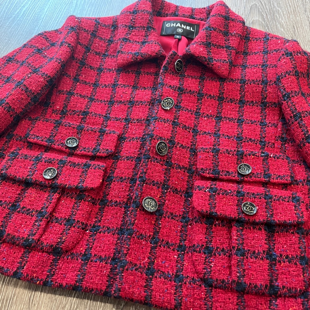Chanel tweet Jacket 36